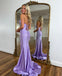 Gorgeous Sweetheart Soft Satin Sparkly Beaded Long Prom Dresses, FC7038