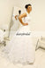 Charming Wedding Dress, Lace Wedding Dress, Detachable Bridal Dress, Unique Wedding Dress, D125