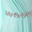 Long Bridesmaid Dress, Chiffon Bridesmaid Dress, Sleeveless Bridesmaid Dress, A-Line Dress for Wedding, One-Shoulder Bridesmaid Dress, Rhinestone Bridesmaid Dress, LB0337