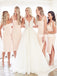 Short Ankle-length Mermaid Sexy Side Slit  Bridesmaid Dress, FC5158