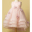 Light Pink Tulle Handmade Flower Little Girl Dresses, Cheap Flower Girl Dresses, FG071