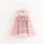 Pink Sleeveless Tulle Popular Tulle Flower Girl Dresses, Cheap Little Girl Dresses,  DA904