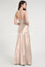 Fashion Mermaid Spaghetti Straps Sexy Slit Long Bridesmaid Dress, FC5132